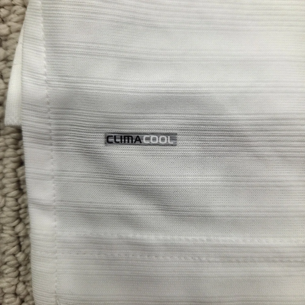 Adidas ClimaCool‎ Golf Polo Shirt PGA Sobel Cup The Tour Club White Mens XL